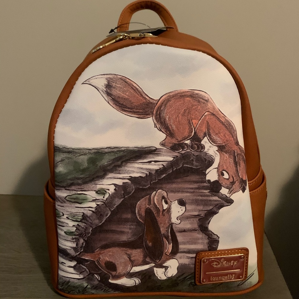 Loungefly Disney Fox & the Hound Mini Backpack